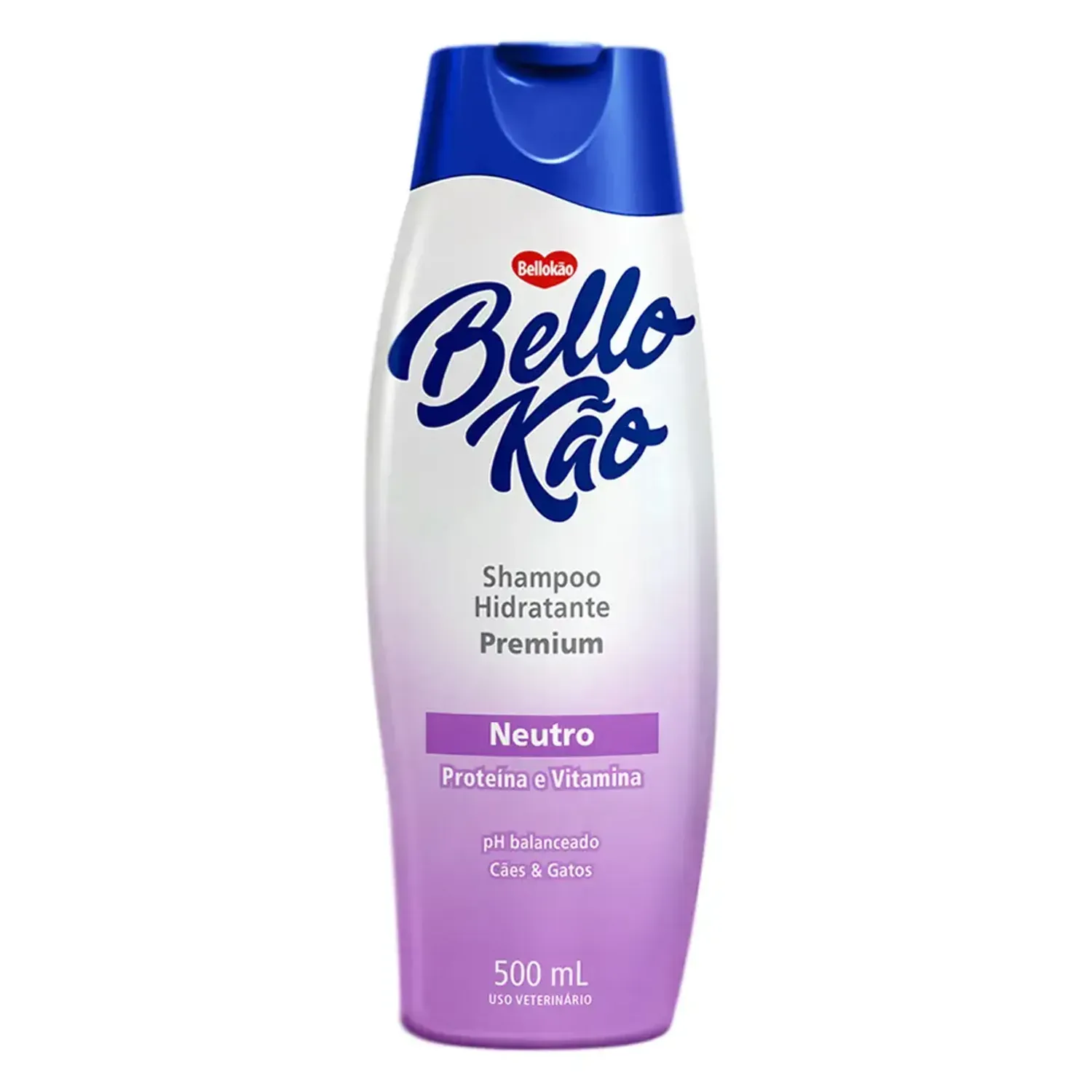 Shampoo Neutro Hidratante Bellokao 500ml